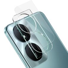 Per Honor Play 50 Plus imak Pellicola in vetro temperato per obiettivo fotocamera posteriore integrata con copriobiettivo