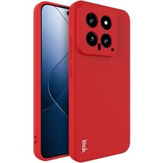 Custodia per telefono in TPU con bordo dritto serie Xiaomi 14 5G imak UC-4 (rossa)