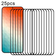 Per Samsung Galaxy S24+ 5G 25 pezzi Pellicola in vetro temperato con schermo completamente incollato, supporta lo sblocco delle impronte digitali