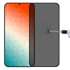 Per Samsung Galaxy S24+ 5G Pellicola in vetro temperato anti-peeping a copertura totale, supporta lo sblocco delle impronte digitali