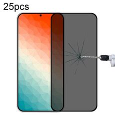 Per Samsung Galaxy S24 5G 25 pezzi di pellicola in vetro temperato anti-peeling a copertura totale, supporto per lo sblocco delle impronte digitali