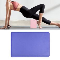 Mattoncini yoga professionali in EVA per adulti e bambini. Mattoncini da danza, colore: blu 220 g