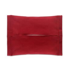 Borse per la conservazione dei fazzoletti con scatola per fazzoletti per schermo di controllo centrale per seggiolino auto Tesla Model 3 / Y, colore: rosso