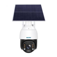 ESCAM QF724 3MP 24h Registrazione Cloud Storage PT 4G PIR Allarme Telecamera IP con pannello solare, bande di segnale AU