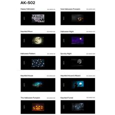 Godox AK-S02 10 in 1 Set di diapositive per la raccolta di lucidi per il kit di proiezione Godox AK-R21