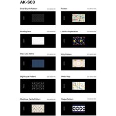 Godox AK-S03 10 in 1 Set di diapositive per la raccolta di lucidi per kit di proiezione Godox AK-R21
