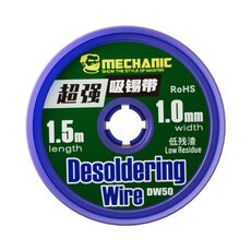 Mechanic DW50 Striscia assorbente in stagno super resistente da 1,5 m, larghezza: 1,0 mm