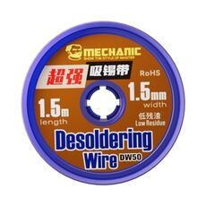 Mechanic DW50 Striscia assorbente in stagno super resistente da 1,5 m, larghezza: 1,5 mm