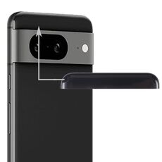 Per Google Pixel 8 Cover anteriore superiore superiore posteriore originale (nera)