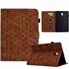 Custodia per tablet in pelle TPU Smart per Samsung Galaxy Tab A 10.5 T590 Rhombus (marrone)