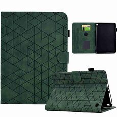 Custodia per tablet in pelle TPU Smart Rhombus per Amazon Fire HD 8 2022/2020 (verde)