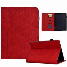 Custodia per tablet in pelle Smart TPU Rhombus per Amazon Fire Max 11 2023 (rosso)
