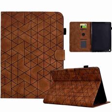 Custodia per tablet in pelle Smart TPU Rhombus per Amazon Fire Max 11 2023 (marrone)
