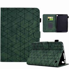 Custodia per tablet in pelle Smart TPU Rhombus per Amazon Fire 7 2022 (verde)