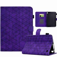 Custodia per tablet in pelle Smart TPU Rhombus per Amazon Fire 7 2022 (viola)