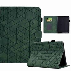 Custodia per tablet in pelle Smart TPU Rhombus per Amazon Kindle Paperwhite 2021 (verde)