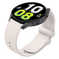Cinturino per orologio universale in silicone con fibbia inversa tinta unita da 18 mm (colore Starlight)