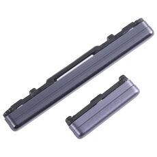 Per Samsung Galaxy Tab S7+ SM-T976 1set Pulsante di accensione + Pulsante di controllo volume (Nero)