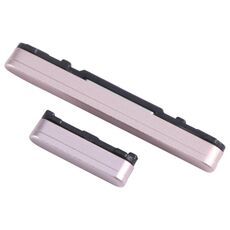 Per Samsung Galaxy Tab S8+ SM-X800/X806/X806B/X806U/X806N/X808 1 set Pulsante di accensione originale + Pulsante di controllo volume (Rosa)