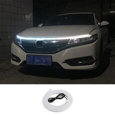Luce d'atmosfera decorativa a LED super luminosa da 2 m per auto diurna (luce bianca)