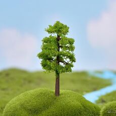 Micro ornamenti paesaggistici alberi di Natale simulati accessori succulenti materiali, stile: albero profumato