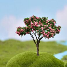 Micro ornamenti paesaggistici alberi di Natale simulati accessori succulenti materiali, stile: Gypsophila