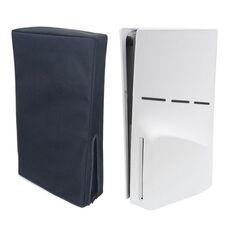 Custodia protettiva antipolvere per PS5 Slim Disc e host digitale, stile: verticale nera