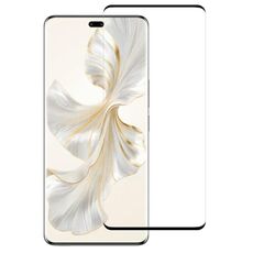 Per Honor 100 Pro 9H HD Pellicola in vetro temperato con bordo curvo 3D (nero)