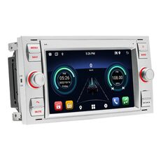 Per il navigatore Android Ford Transit da 7 pollici, supporta WiFi/GPS/RDS, specifica: 2 GB+32 GB (argento)