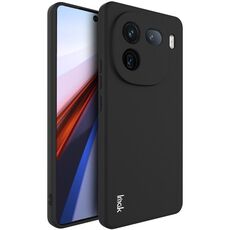 Custodia per telefono in TPU con bordo dritto serie imak UC-4 per vivo iQOO 12 5G (nera)