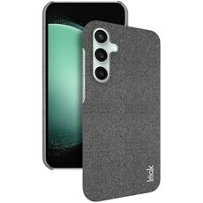 Per Samsung Galaxy S23 FE 5G serie imak Ruiyi Texture in tessuto PU + custodia per PC (grigio scuro)
