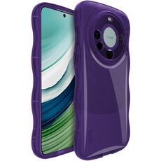 Custodia morbida antiurto per Huawei Mate 60 IMAK Wave Bubble (viola)