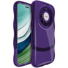 Per Huawei Mate 60 Pro / 60 Pro+ IMAK Wave Bubble Custodia morbida antiurto per telefono (Viola)