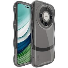 Custodia morbida antiurto per Huawei Mate 60 Pro / 60 Pro+ IMAK Wave Bubble (nero trasparente)