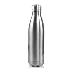 Bottiglia d'acqua isolata sotto vuoto a doppio strato JUNSUNMAY in acciaio inossidabile 304, capacità: 750 ml (colore acciaio)