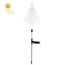 Stella Luna Trasparente Albero di Natale Luce solare Illuminazione per esterni Atmosfera Lampada decorativa per festival incandescente impermeabile per esterni