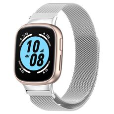 For Honor Watch 4 TMA-L19 Cinturino in maglia di acciaio magnetico Milano (argento)
