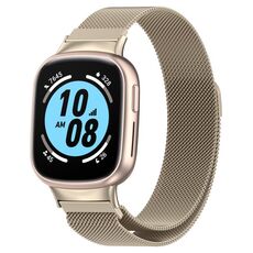 For Honor Watch 4 TMA-L19 Cinturino in maglia di acciaio magnetico Milano (colore Starlight)