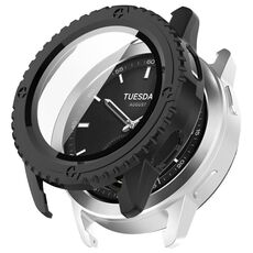 Per Xiaomi Watch S3 PC + custodia protettiva per orologio integrata con pellicola temperata (nera)