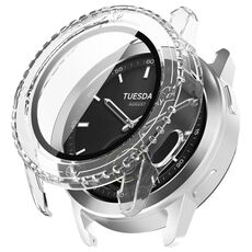 Per Xiaomi Watch S3 PC + custodia protettiva per orologio integrata con pellicola temperata (trasparente)