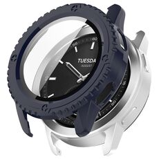 Per Xiaomi Watch S3 PC + custodia protettiva per orologio integrata con pellicola temperata (blu)