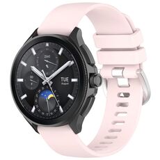 Per cinturino in silicone con superficie lucida Xiaomi Watch S3 (rosa)