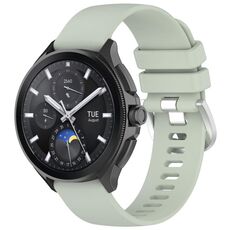 Per cinturino in silicone con superficie lucida Xiaomi Watch S3 (verde)