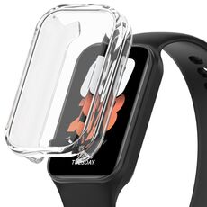 Per Xiaomi Smart Band 8 Pacchetto completo attivo Custodia protettiva per orologio elettrolitico in TPU (trasparente)