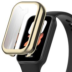 Custodia protettiva per orologio elettrolitico in TPU con pacchetto completo Redmi Band 2 (oro chiaro)