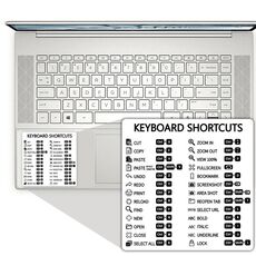 Adesivo in PVC con tasti di scelta rapida per laptop