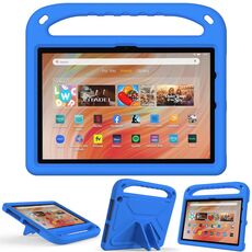 Per Amazon Kindle Fire HD 10 2023 Custodia per tablet antiurto in EVA con supporto (blu)