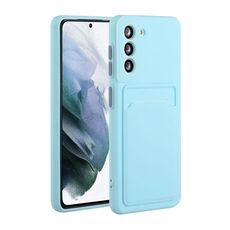 Custodia per telefono in TPU antiurto con slot per scheda Samsung Galaxy S23+ 5G (blu cielo)