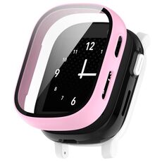 Per Xplora X6 Bambini PC + Custodia protettiva per orologio integrata con pellicola temperata (rosa)