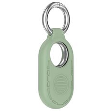Custodia protettiva in silicone portatile per Samsung Galaxy SmartTag 2 Location Tracker (verde)